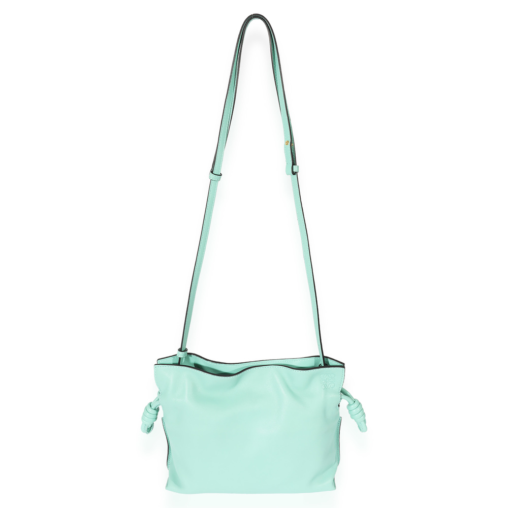 Loewe Blue Leather Flamenco Mini Clutch - Picture 2 of 7
